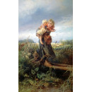 РЕПРОДУКЦИИ НА КАРТИНИ Деца, бягащи от бурята (1872)